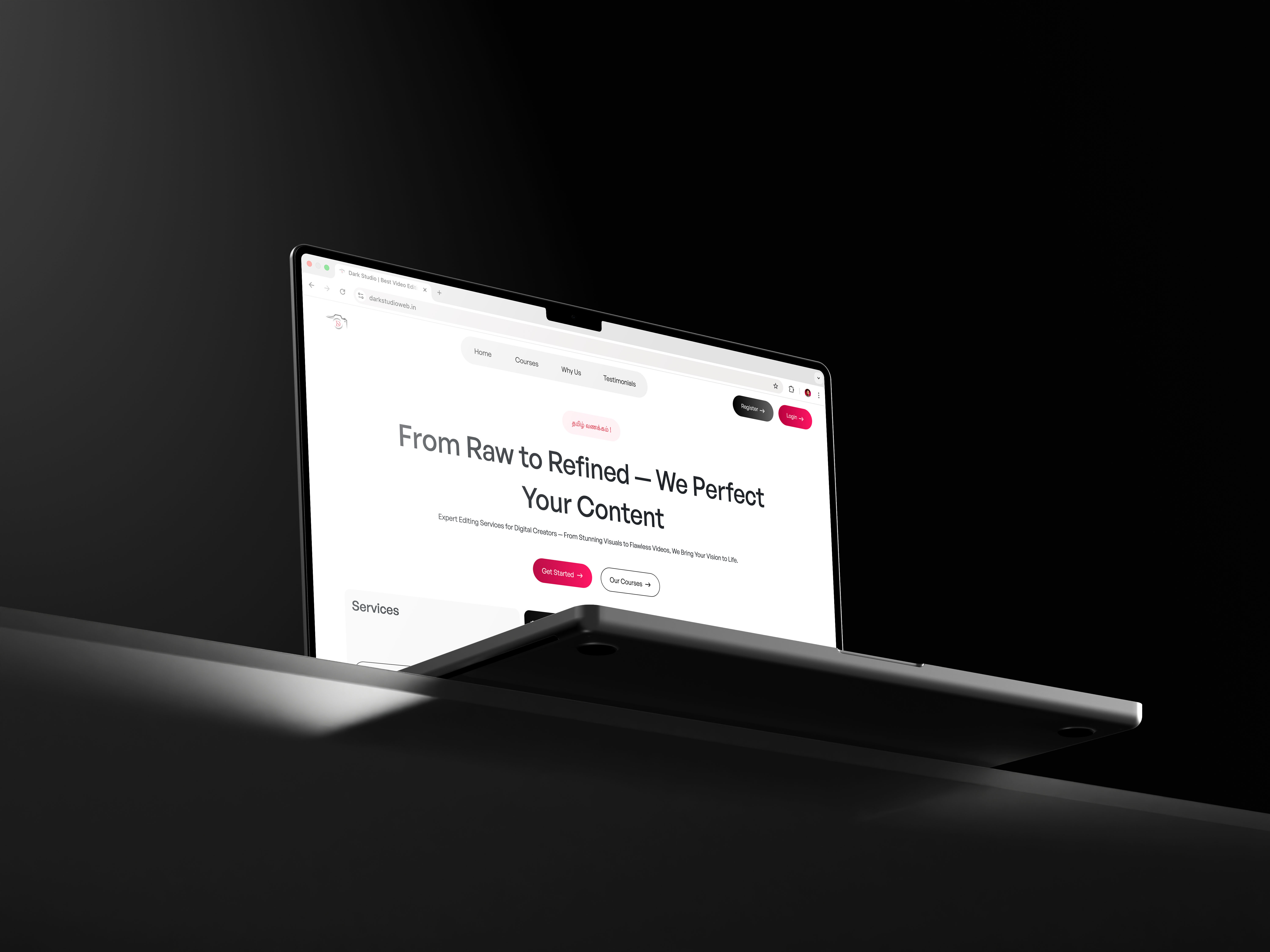 Dark Studio Design